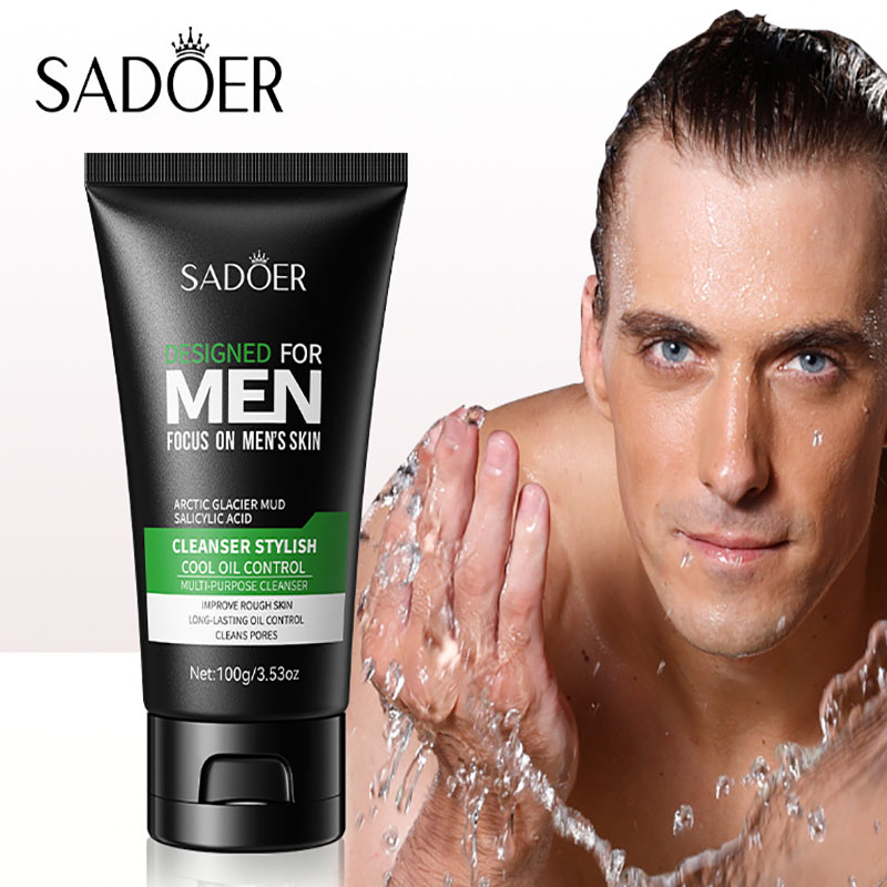 Salicylic Acid Cleanser - Męski żel do mycia twarzy, nawilżający,