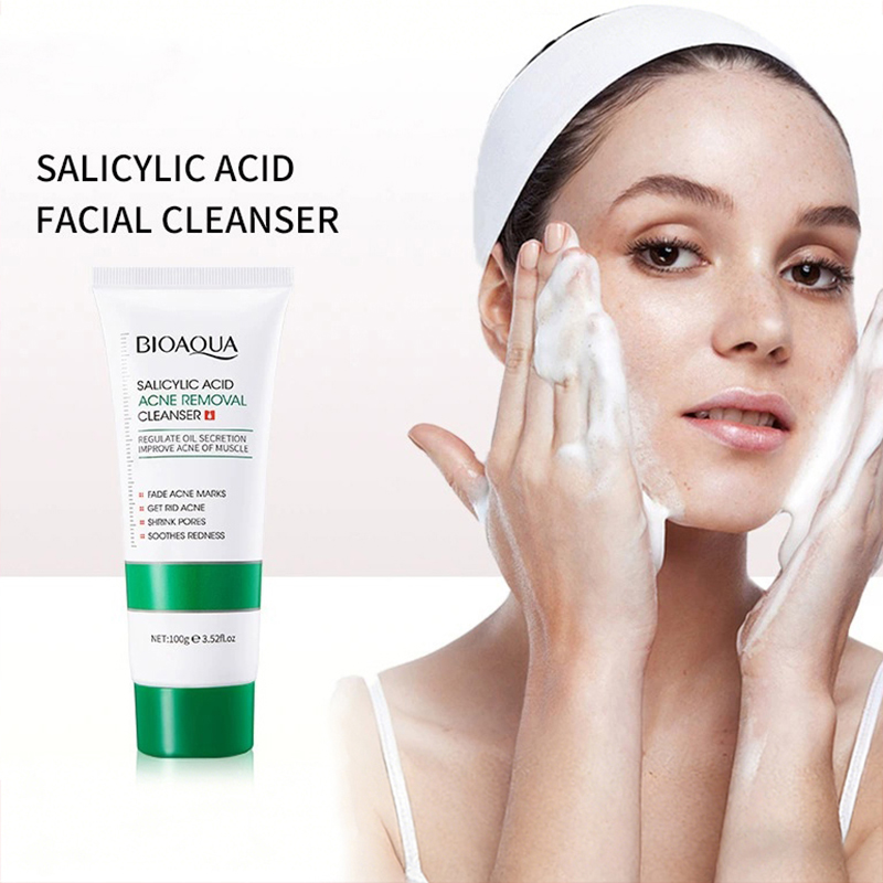 Salicylic Acid Cleanser - BIOAQUA Żel do mycia twarzy z