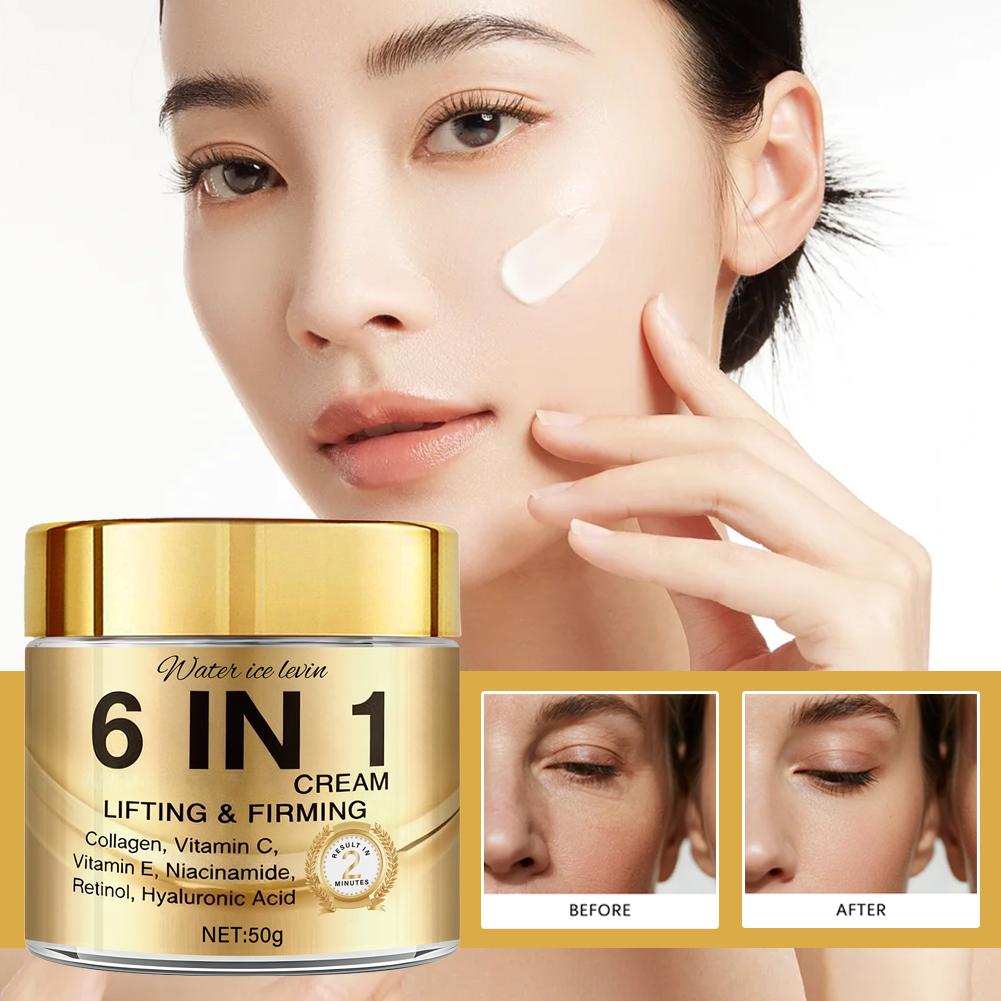 6 W 1 Krem do twarzy z kolagen – Skincare Vitamin C recenzja i cena