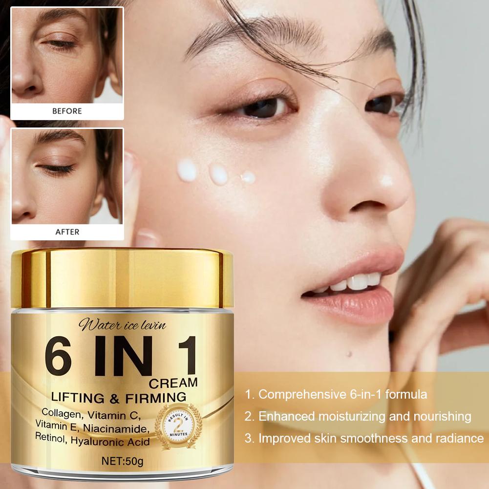 6 W 1 Krem do twarzy z kolagen – Skincare Vitamin C recenzja i cena