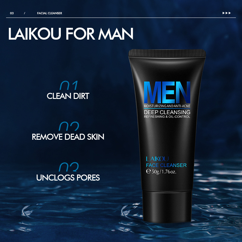 LAIKOU Men płyn do demakijażu  – Salicylic Acid Cleanser recenzja i cena